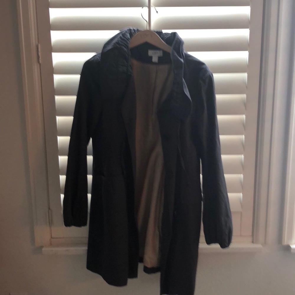 Loft trench rain coat lined like new size large